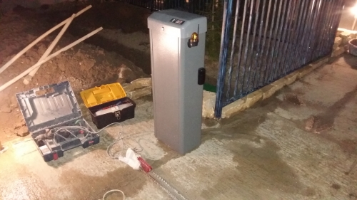 შლაგბაუმის მონტაჟი