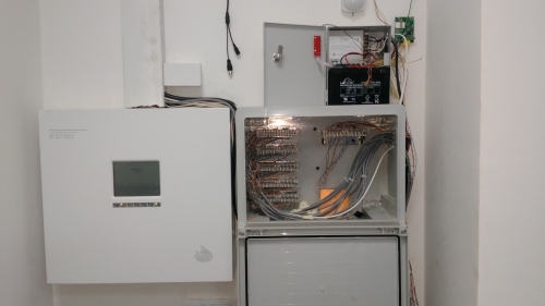 სამეტვალყურეო სისტემის და სიგნალიზაციის ფარი